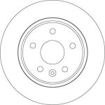 TRW Bremsscheibe DF6846 TRW Bremsscheibe DF6846