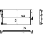 Kühler, Motorkühlung CR 1147 000P Kühler, Motorkühlung CR 1147 000P