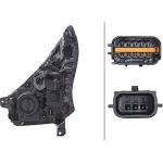 1EE 011 410-421 SCHEINWERFER R H4 HELLA 1EE 011 410-421 SCHEINWERFER R H4 HELLA