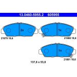 Bremsbelagsatz Honda P. Accord/Prelude 1.9-2.0 92-00 13.0460-5955.2