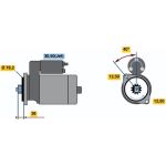 Bosch Starter 0 001 121 028 Bosch Starter 0 001 121 028