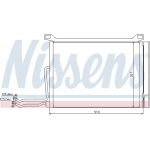Nissens Klimakondensator PKW 94615 Nissens Klimakondensator PKW 94615