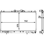 MAHLE Kühler, Motorkühlung CR 546 000S MAHLE Kühler, Motorkühlung CR 546 000S