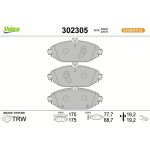 Valeo Bremsbelagsatz 302305