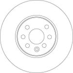 TRW Bremsscheibe DF4318 TRW Bremsscheibe DF4318