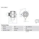 Lichtmaschine 0 986 047 400