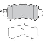 Valeo Bremsbelagsatz 601355