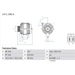 Lichtmaschine 0 986 081 150
