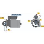 Bosch Anlasser 0001107442