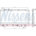 Nissens Wasserkühler PKW 69463 Nissens Wasserkühler PKW 69463
