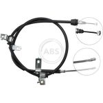 A.B.S. Handbremsseil Seilzug Festellbremse K15357 A.B.S. Handbremsseil Seilzug Festellbremse K15357