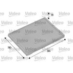 698731 Valeo Innenraumfilter 698731