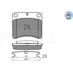 Bremsklötze VA Platinum 025 216 3517/PD Bremsklötze VA Platinum 025 216 3517/PD