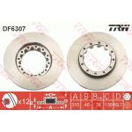 84 482 029 Bremsscheibe HA DF6307S