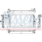 Nissens Wasserkühler PKW 69708
