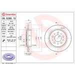 Brembo Bremsscheibe Hinterachse 08.5288.10 Brembo Bremsscheibe Hinterachse 08.5288.10