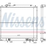 Nissens Wasserkühler PKW 62855 Nissens Wasserkühler PKW 62855