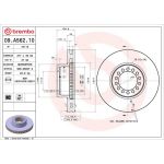 BREMBO Bremsscheibe 09.A562.10 BREMBO Bremsscheibe 09.A562.10