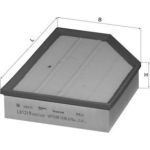 MAHLE Luftfilter LX 1219 MAHLE Luftfilter LX 1219