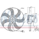 Kühlerlüfter PKW 85725 Kühlerlüfter PKW 85725