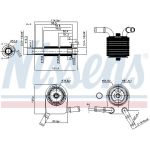 Nissens Ölkühler PKW 90849 Nissens Ölkühler PKW 90849