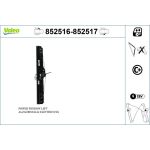 Valeo Fensterheber 852516 Valeo Fensterheber 852516
