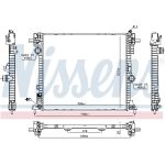 Wasserkühler PKW 606571