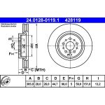 Bremsscheibe Alfa S. 147/156/Gtv/Spider 95-05 24.0128-0119.1 Bremsscheibe Alfa S. 147/156/Gtv/Spider 95-05 24.0128-0119.1