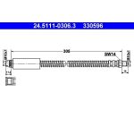 ATE Bremsschlauch 24.5111-0306.3 ATE Bremsschlauch 24.5111-0306.3