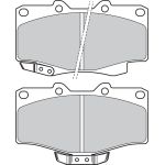 Valeo Bremsbelagsatz 598897 Valeo Bremsbelagsatz 598897