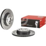 Brembo Bremsscheibe Hinterachse 09.A742.31 Brembo Bremsscheibe Hinterachse 09.A742.31