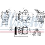 Nissens Klimakompressor PKW 89085 Nissens Klimakompressor PKW 89085