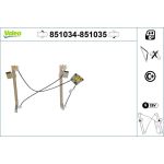 Valeo Fensterheber 851034