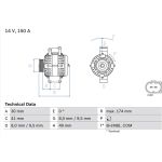 Lichtmaschine 0 986 046 270 Lichtmaschine 0 986 046 270