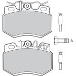 Valeo Bremsbelagsatz 598714 Valeo Bremsbelagsatz 598714