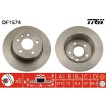 Bremsscheibe Db T. W115/123/126 76-85 DF1574 Bremsscheibe Db T. W115/123/126 76-85 DF1574