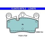 Bremsbelagsatz Vw T. Touareg 2,5-5,0 Tdi/3,2-6,0 02-10 Keramik 13.0470-4976.2 Bremsbelagsatz Vw T. Touareg 2,5-5,0 Tdi/3,2-6,0 02-10 Keramik 13.0470-4976.2