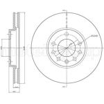Cifam Bremsscheibe 800-608C