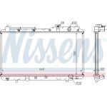 Nissens Wasserkühler PKW 68101A Nissens Wasserkühler PKW 68101A