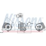 Nissens Wasserpumpe / Kühlmittelpumpe 831118 Nissens Wasserpumpe / Kühlmittelpumpe 831118