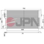 JPN Kondensator Klimaanlage 60C9104-JPN JPN Kondensator Klimaanlage 60C9104-JPN