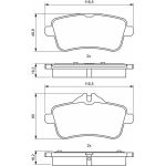 0 986 495 403 Bosch Bremsbelag 0 986 495 403 0 986 495 403 Bosch Bremsbelag 0 986 495 403