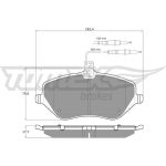 TX 14-68 TOMEX brakes Bremsbelagsatz, Scheibenbremse TX 14-68 TX 14-68 TOMEX brakes Bremsbelagsatz, Scheibenbremse TX 14-68