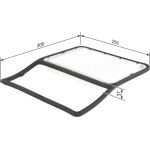 Luftfilter F 026 400 227 Luftfilter F 026 400 227