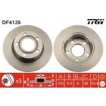 Bremsscheibe Vw T. A6 1.8-3.0 DF4126 Bremsscheibe Vw T. A6 1.8-3.0 DF4126