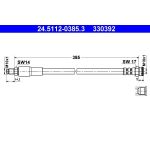 ATE Bremsschlauch 24.5112-0385.3 ATE Bremsschlauch 24.5112-0385.3