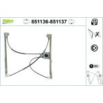 VALEO 851137 Fensterheber VALEO 851137 Fensterheber