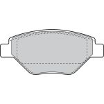 Valeo Bremsbelagsatz 598557 Valeo Bremsbelagsatz 598557