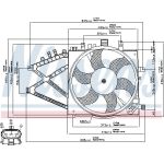 Nissens Kühlerlüfter PKW 85190 Nissens Kühlerlüfter PKW 85190