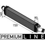 MAHLE Ladeluftkühler CI 169 000P MAHLE Ladeluftkühler CI 169 000P